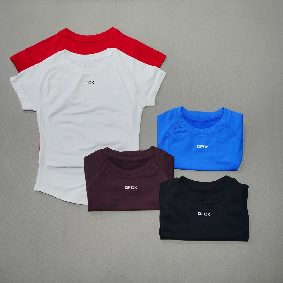 DFDK Kaos Wanita Lengan Pendek - Winter Yoga Clothing ulasan dan harga