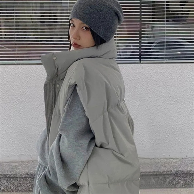 Jaket bantalan rompi tanpa len - Puffer Jacket Women Down ulasan dan harga