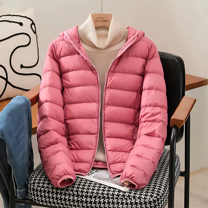 Jaket Puffer ramping bertudung - Puffer Jacket Women Down ulasan dan harga