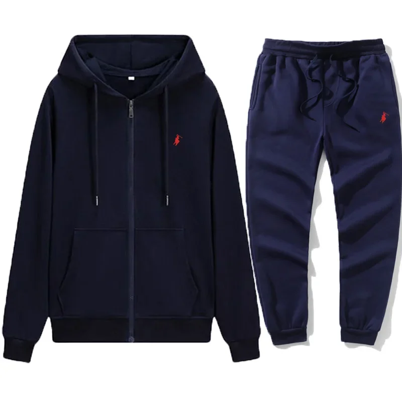 Setelan Hoodie Klasik Pria 202 - Winter Clothing Hoodie ulasan dan harga