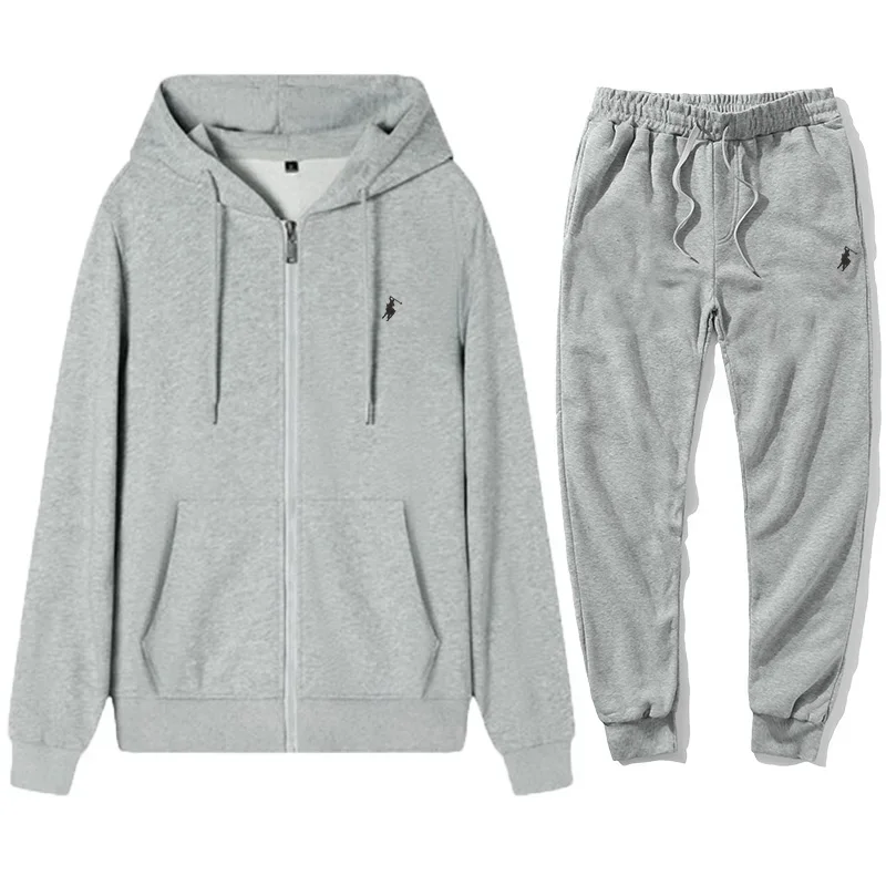 Setelan Hoodie Klasik Pria 202 - Winter Clothing Hoodie ulasan dan harga
