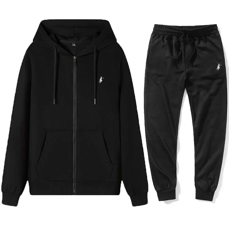 Setelan Hoodie Klasik Pria 202 - Winter Clothing Hoodie ulasan dan harga