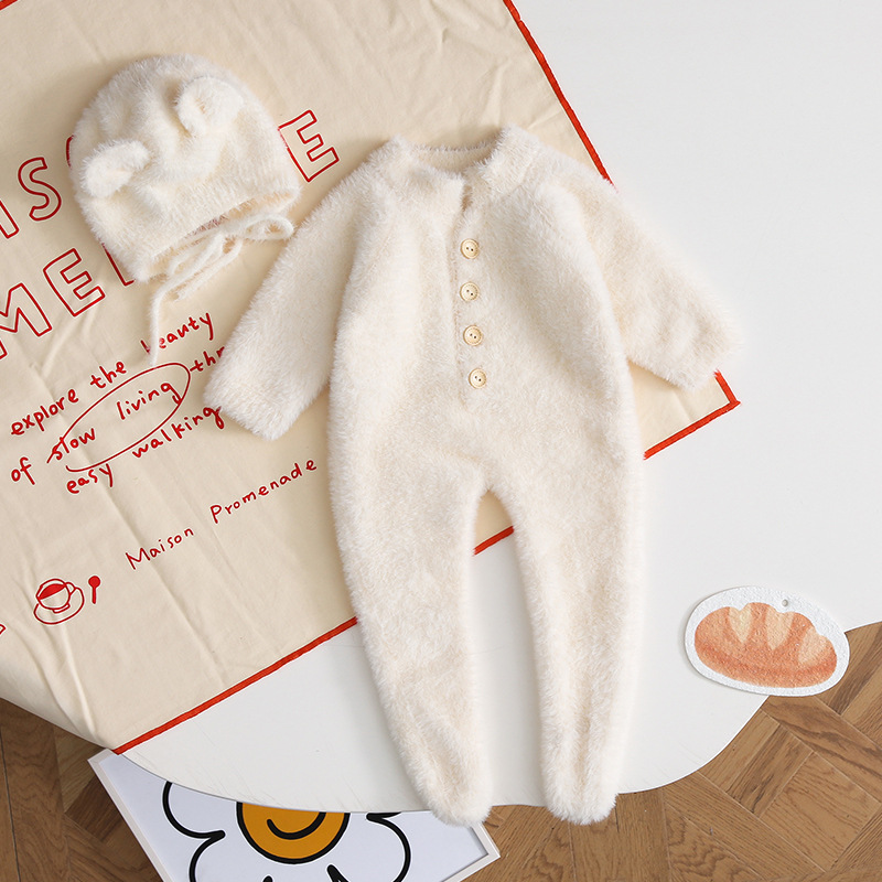 Romper Bayi Unisex Tebal denga - Winter Clothing Label ulasan dan harga