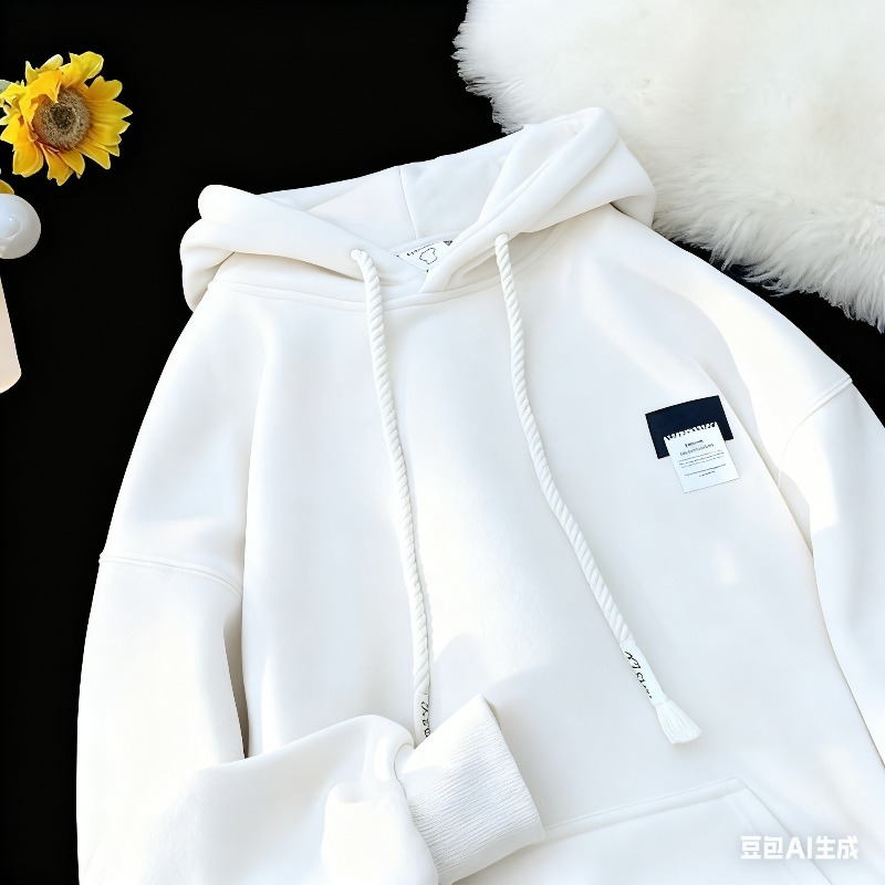 Hoodie Pria Pakaian Fashion La - Winter Clothing Label ulasan dan harga