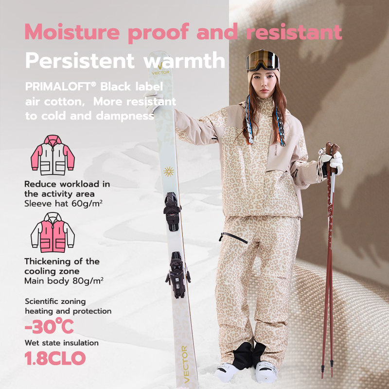 Setelan Jaket dan Celana Ski V - Winter Clothing Vector ulasan dan harga