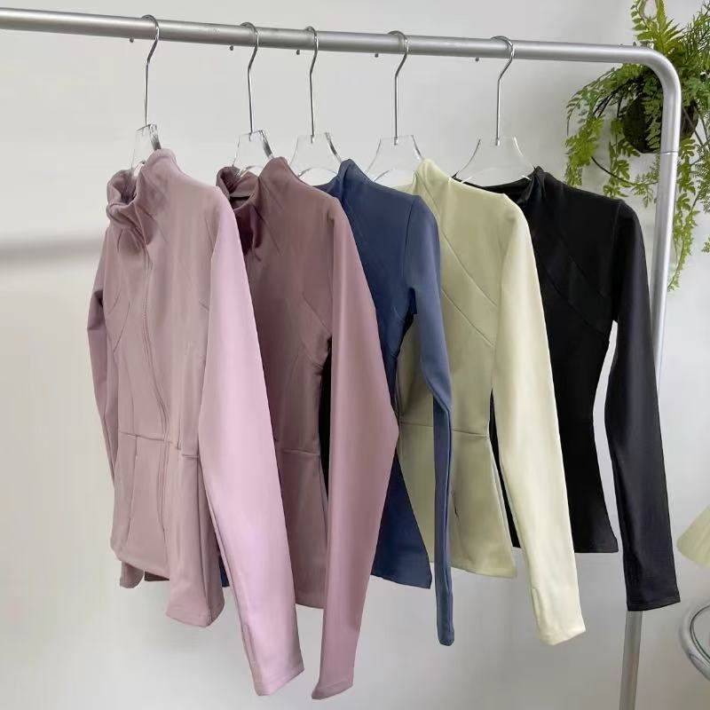 Jaket Bulu Olahraga Lengan Pan - Winter Yoga Clothing ulasan dan harga