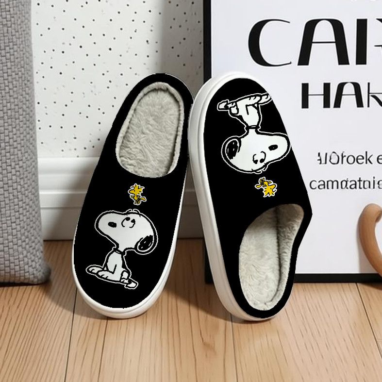 Sandal Katun Kartun Snoopy Pea - Winter Clothing Anime ulasan dan harga