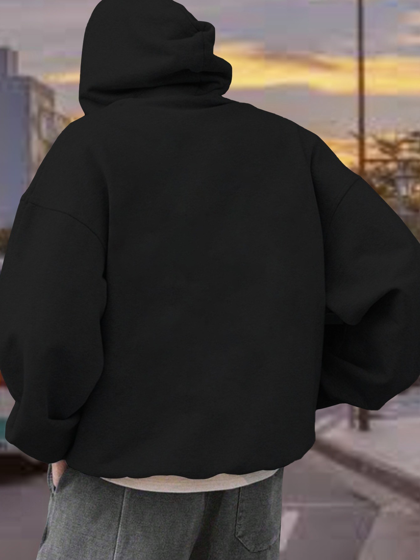 Hoodie Pria No Fear Determined - Winter Clothing English ulasan dan harga