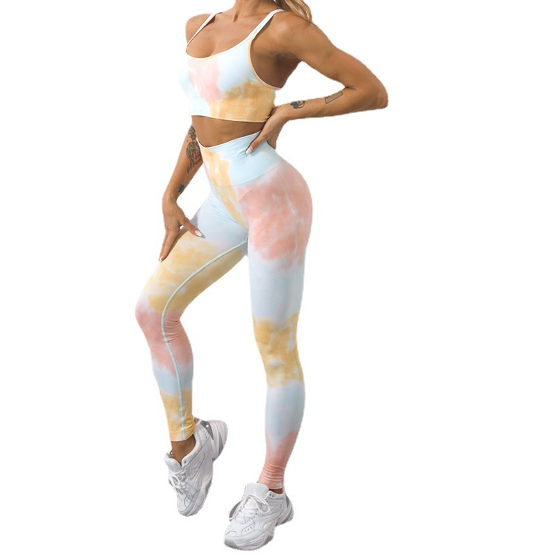 2023 baru Tie Dye celana Yoga  - Winter Yoga Clothing ulasan dan harga