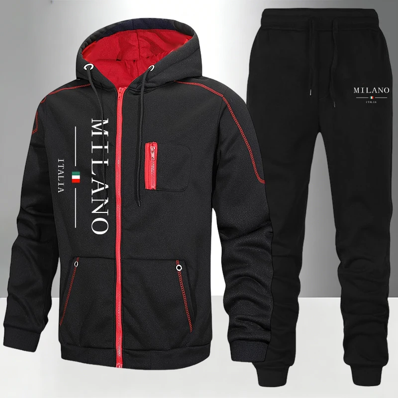 Setelan Pria Italia/Mantel/Cel - Winter Clothing Matching ulasan dan harga