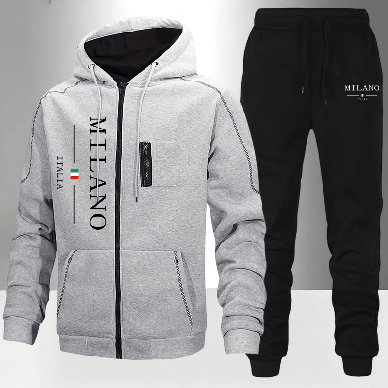 Setelan Pria Italia/Mantel/Cel - Winter Clothing Matching ulasan dan harga