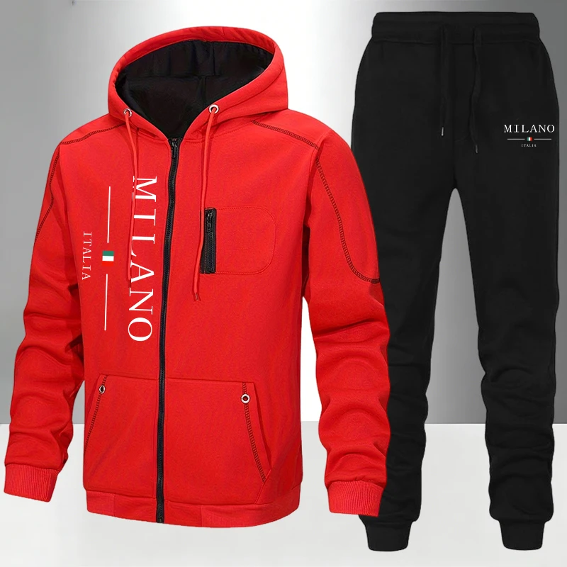 Setelan Pria Italia/Mantel/Cel - Winter Clothing Matching ulasan dan harga