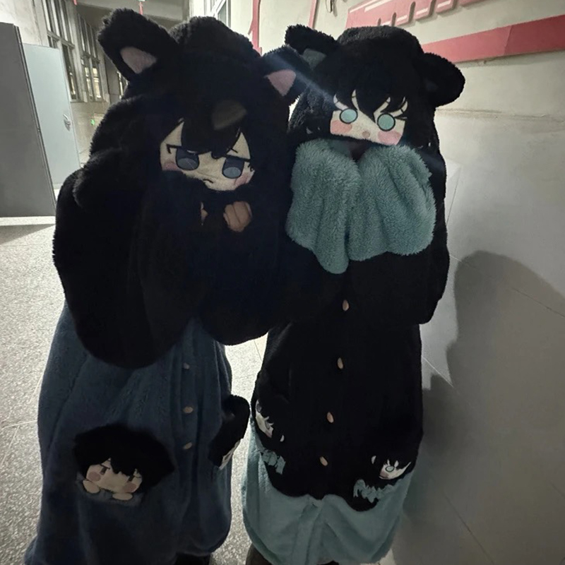 Y2K New Tokitou Muichiro Piyam - Winter Clothing Anime ulasan dan harga