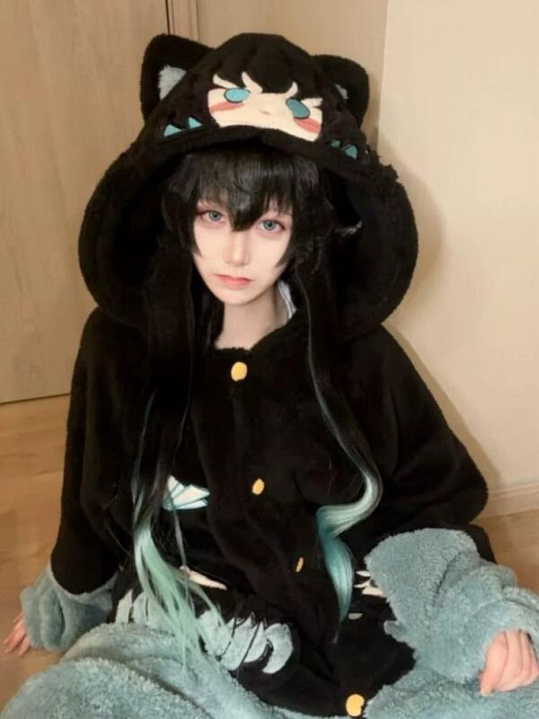 Y2K New Tokitou Muichiro Piyam - Winter Clothing Anime ulasan dan harga
