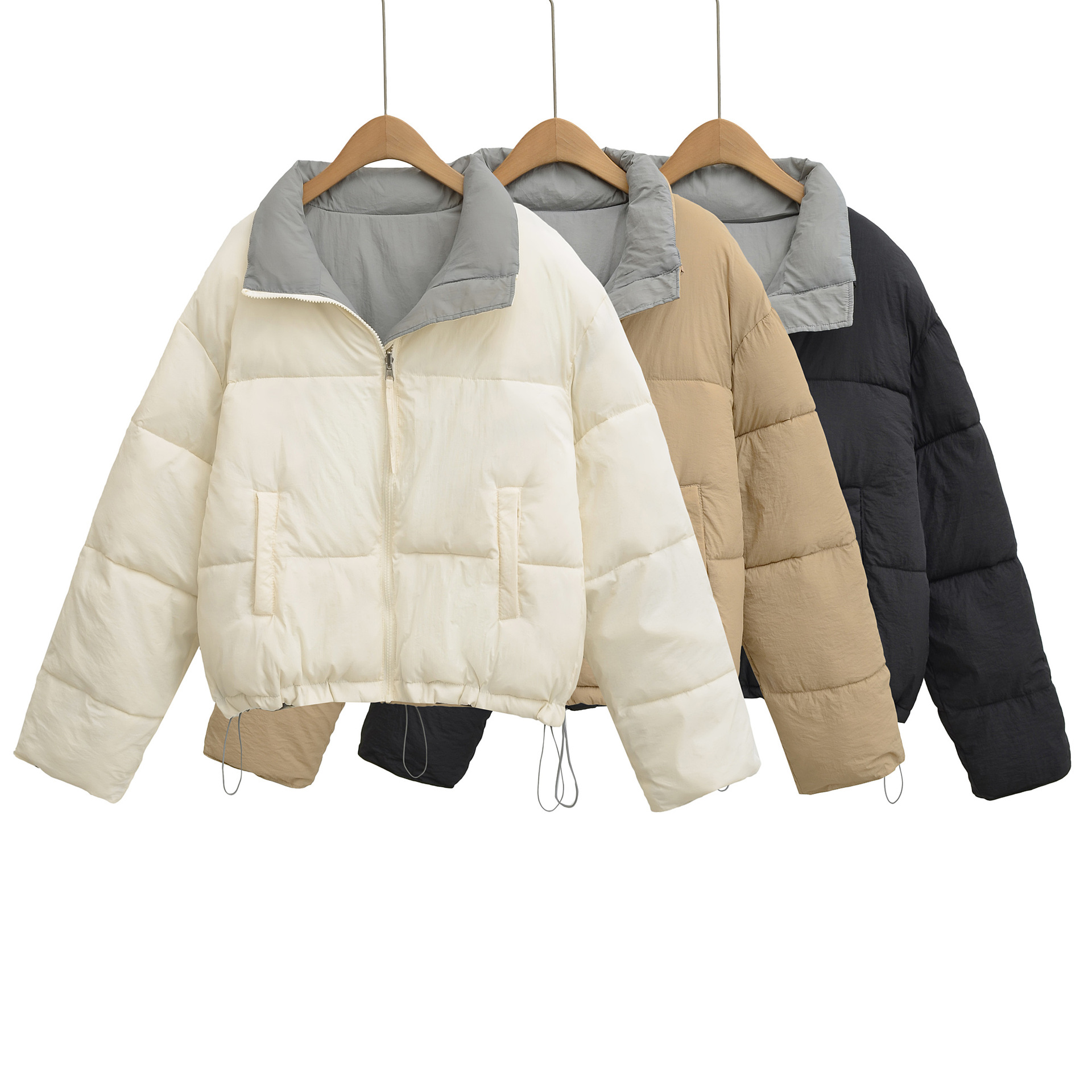 Jaket Pendek Katun Baru 2025 U - Puffer Jacket Women Down ulasan dan harga