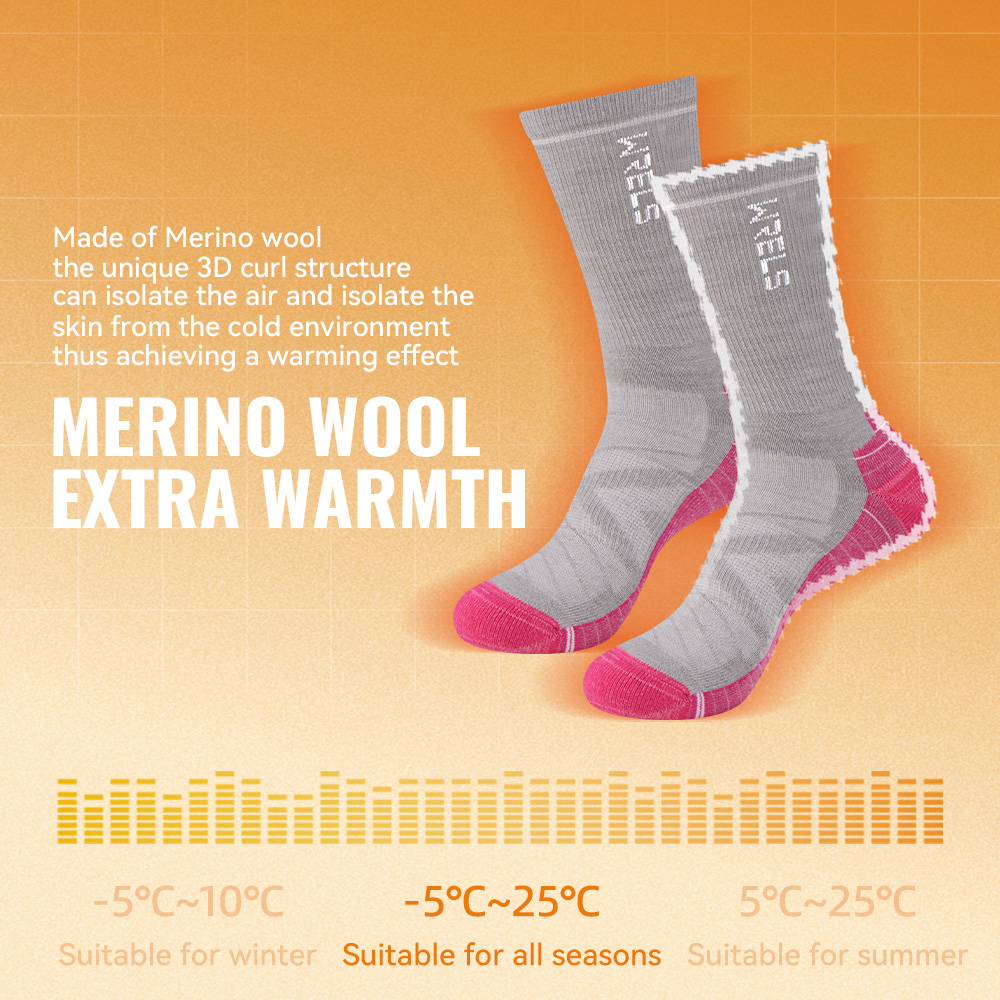 Kaos Kaki Wol Merino WRELS 1/2 - Thermal Sock Merino ulasan dan harga