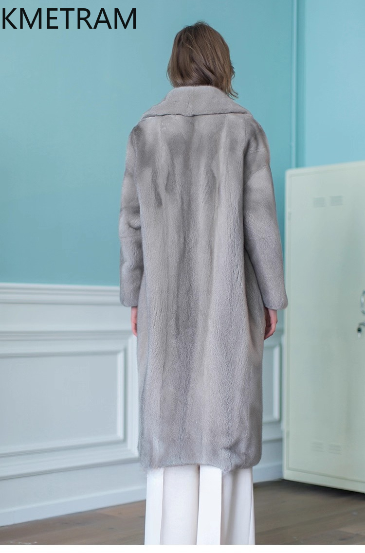 Jaket Bulu Mink Beludru Alami  - Winter Clothing Label ulasan dan harga