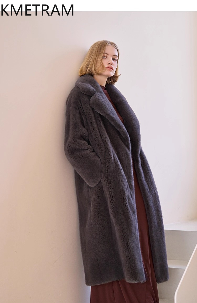 Jaket Bulu Mink Beludru Alami  - Winter Clothing Label ulasan dan harga