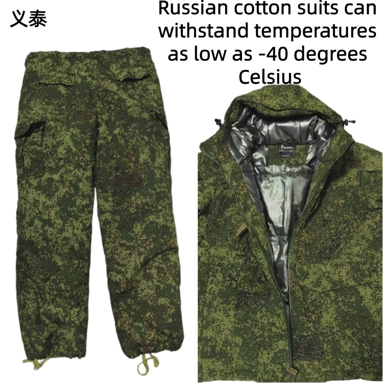 Jaket Taktis Katun Rusia Tahan - Winter Clothing Matching ulasan dan harga