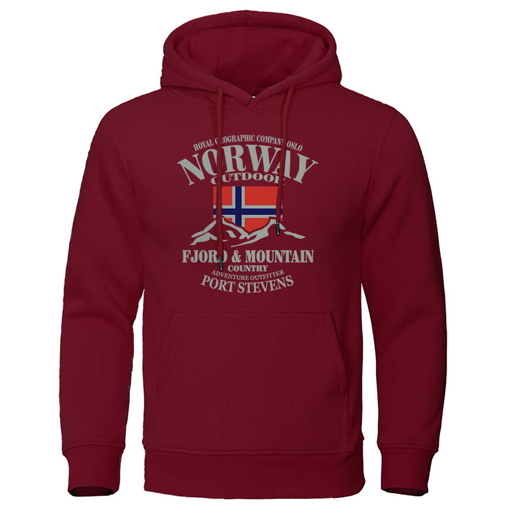 Norway FjordFashion Hoodie Ber - Winter Clothing Norway ulasan dan harga