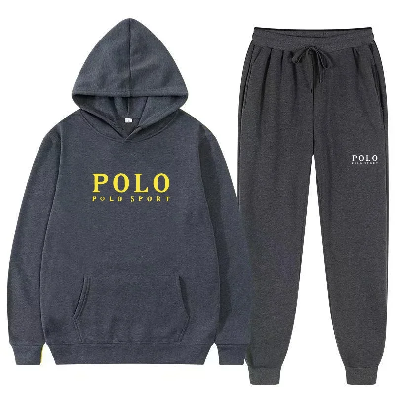 Set Kasual Pria Musim Gugur da - Winter Clothing Hoodie ulasan dan harga
