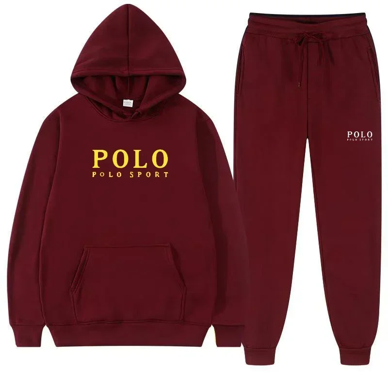 Set Kasual Pria Musim Gugur da - Winter Clothing Hoodie ulasan dan harga