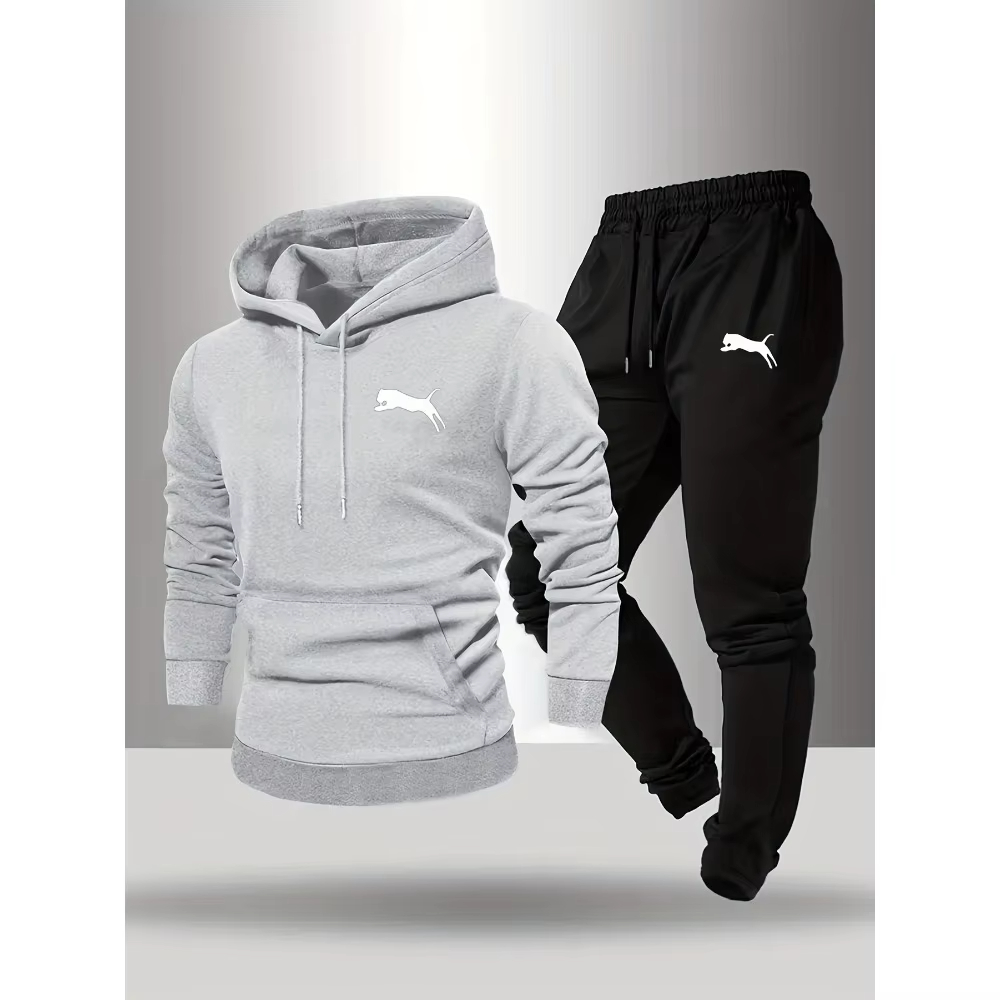 Setelan Hoodie & Celana Pria T - Winter Clothing Hoodie ulasan dan harga