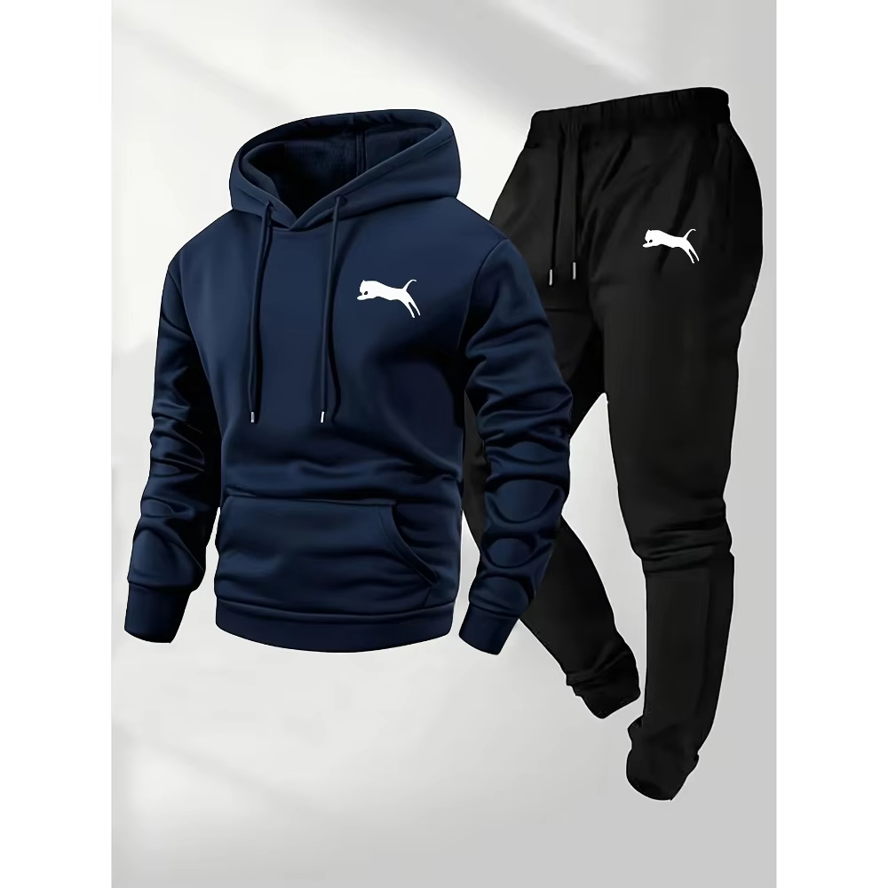 Setelan Hoodie & Celana Pria T - Winter Clothing Hoodie ulasan dan harga