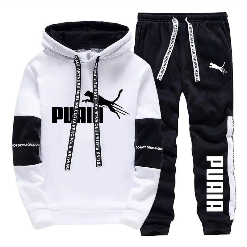 Setelan Olahraga Kasual Harian - Winter Clothing Hoodie ulasan dan harga